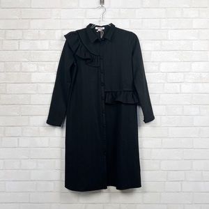 TWELVE Kids Allenhurst Black Long Sleeve Dress NEW